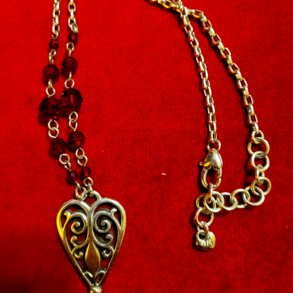 Brighton Silver Heart necklace
